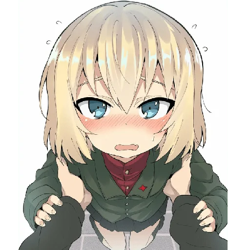 🥺 Стикер «Katyusha ("Girls und Panzer") part 4» для Telegram
