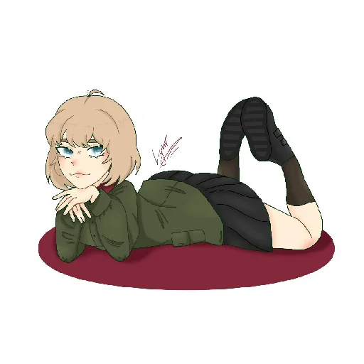 😏 Стикер «Katyusha ("Girls und Panzer") part 5» для Telegram