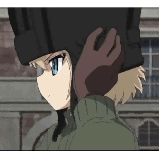 🎧 Стикер «Katyusha ("Girls und Panzer") part 5» для Telegram