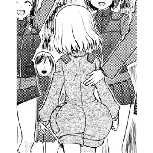 🍑 Стикер «Katyusha ("Girls und Panzer") part 5» для Telegram