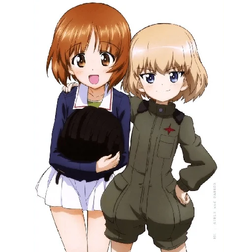 🤗 Стикер «Katyusha ("Girls und Panzer") part 5» для Telegram