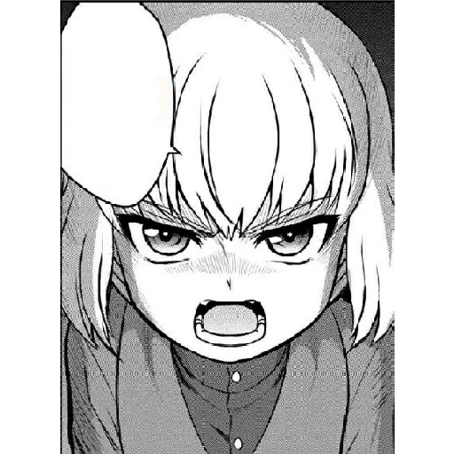 😠 Стикер «Katyusha ("Girls und Panzer") part 5» для Telegram