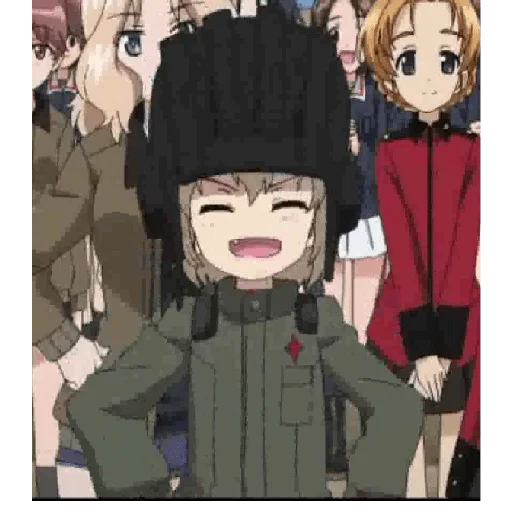 😎 Стикер «Katyusha ("Girls und Panzer") part 5» для Telegram
