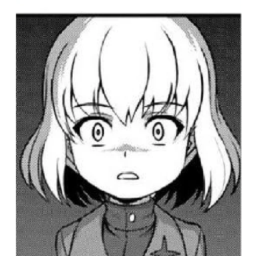 😳 Стикер «Katyusha ("Girls und Panzer") part 5» для Telegram