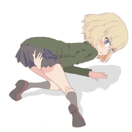 🔞 Стикер «Katyusha ("Girls und Panzer") part 5» для Telegram