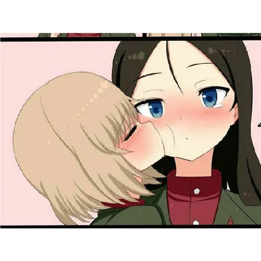 😘 Стикер «Katyusha ("Girls und Panzer") part 6» для Telegram