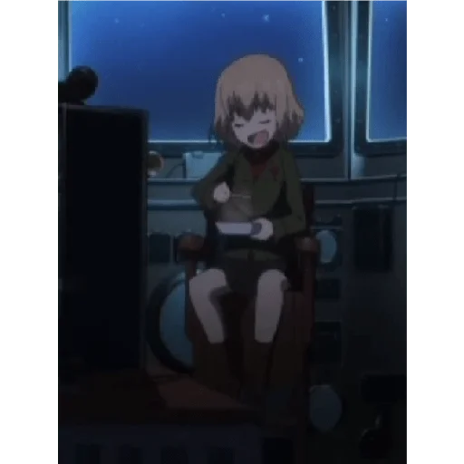 😋 Стикер «Katyusha ("Girls und Panzer") part 6» для Telegram