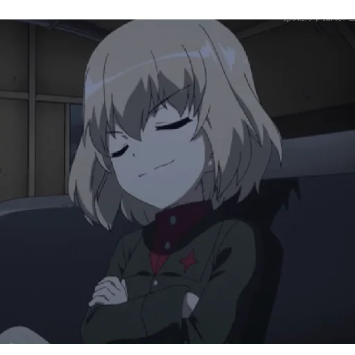 😎 Стикер «Katyusha ("Girls und Panzer") part 6» для Telegram