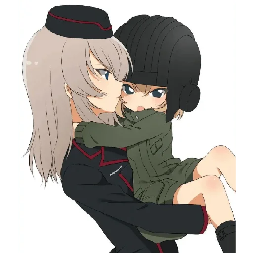 🤱 Стикер «Katyusha ("Girls und Panzer") part 6» для Telegram
