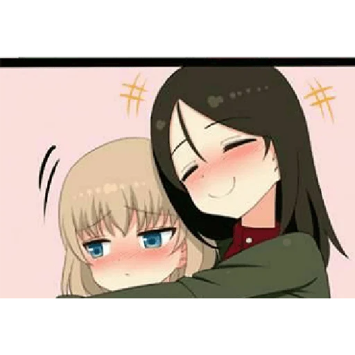 ❤️‍🔥 Стикер «Katyusha ("Girls und Panzer") part 6» для Telegram