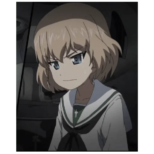 😥 Стикер «Katyusha ("Girls und Panzer") part 6» для Telegram