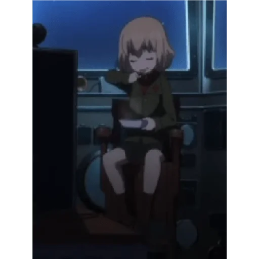🍜 Стикер «Katyusha ("Girls und Panzer") part 6» для Telegram