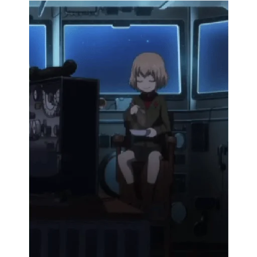 😋 Стикер «Katyusha ("Girls und Panzer") part 6» для Telegram