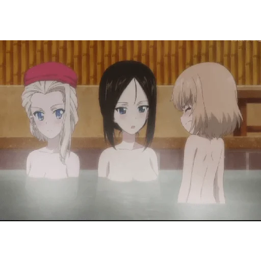 🛁 Стикер «Katyusha ("Girls und Panzer") part 6» для Telegram