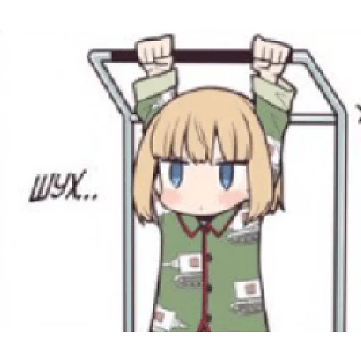 💪 Стикер «Katyusha ("Girls und Panzer") part 8» для Telegram