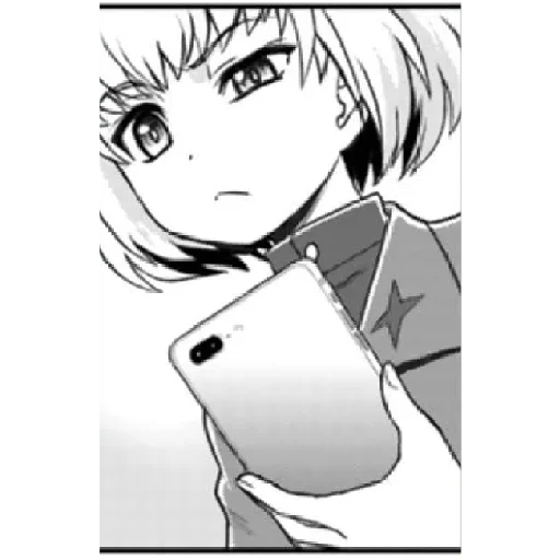 🤨 Стикер «Katyusha ("Girls und Panzer") part 8» для Telegram
