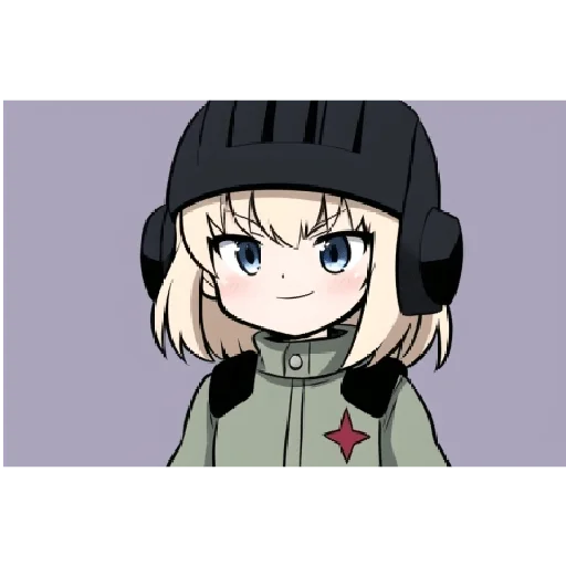 ✅ Стикер «Katyusha ("Girls und Panzer") part 8» для Telegram