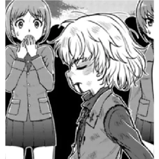 🩸 Стикер «Katyusha ("Girls und Panzer") part 8» для Telegram