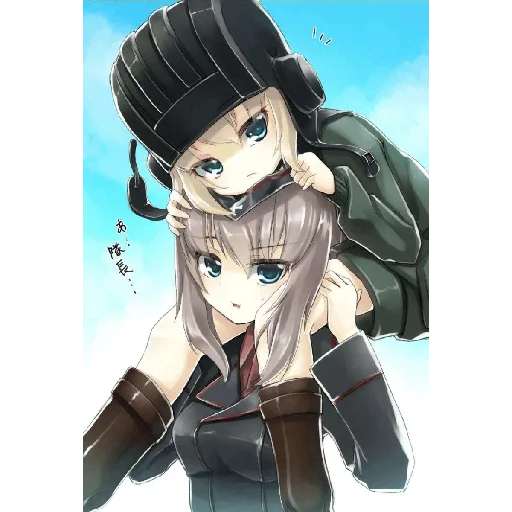 ❔ Стикер «Katyusha ("Girls und Panzer") part 8» для Telegram