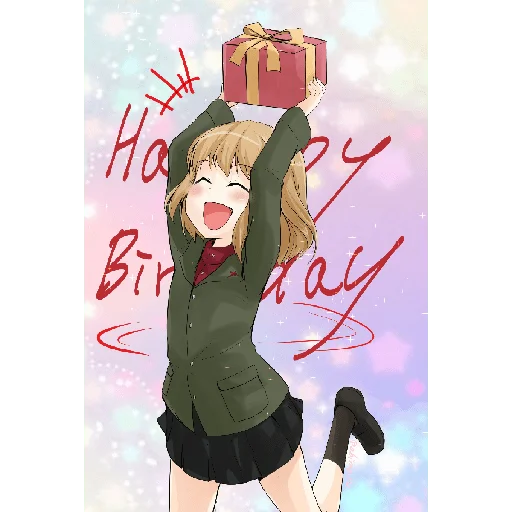 🎁 Стикер «Katyusha ("Girls und Panzer") part 8» для Telegram