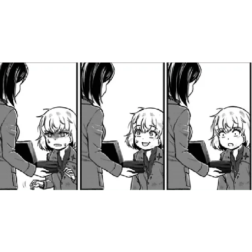 😰 Стикер «Katyusha ("Girls und Panzer") part 8» для Telegram