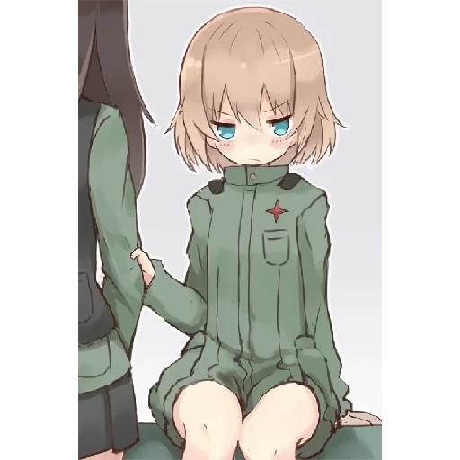🙁 Стикер «Katyusha ("Girls und Panzer") part 8» для Telegram