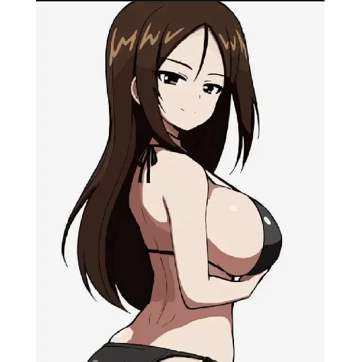 👙 Стикер «Katyusha ("Girls und Panzer") part 8» для Telegram