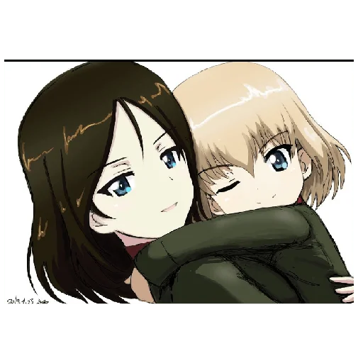 🫂 Стикер «Katyusha ("Girls und Panzer") part 8» для Telegram