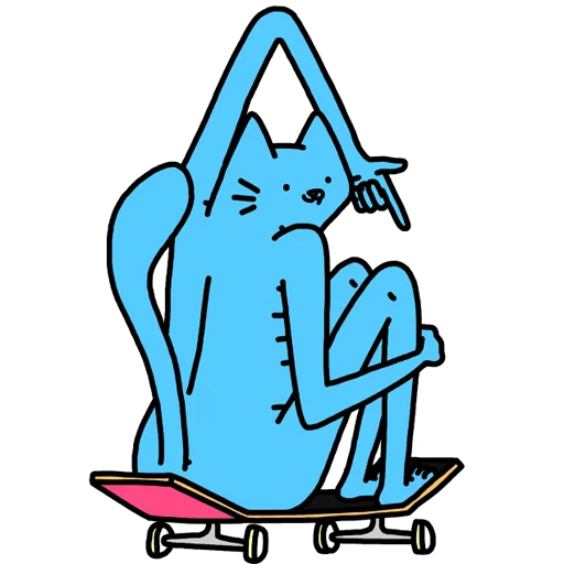 ✌ Стикер «Kat» для Telegram