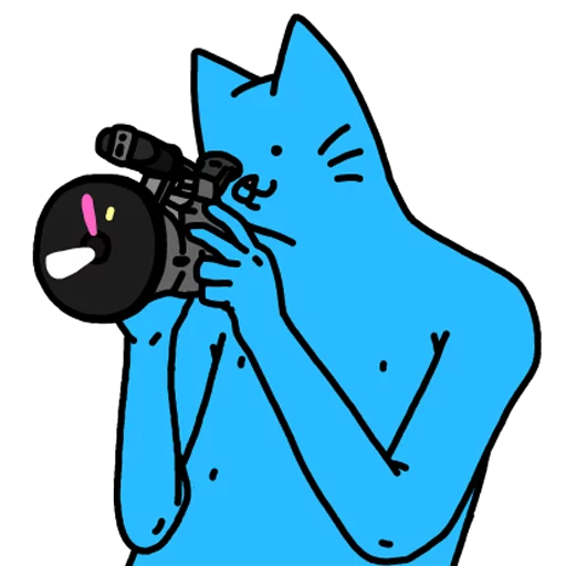 📷 Стикер «Kat» для Telegram