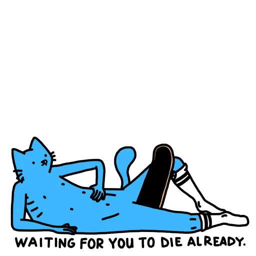 💃 Стикер «Kat» для Telegram