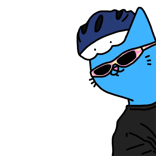 😎 Стикер «Kat» для Telegram