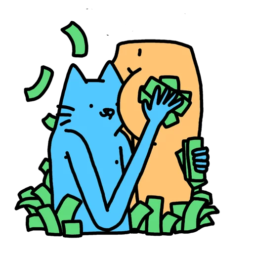 💰 Стикер «Kat» для Telegram