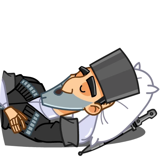 😴 Стикер «Кавказ» для Telegram