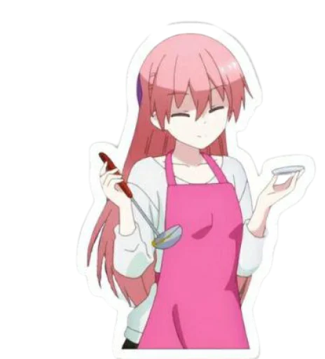 😋 Стикер «Tonikaku kawaii» для Telegram