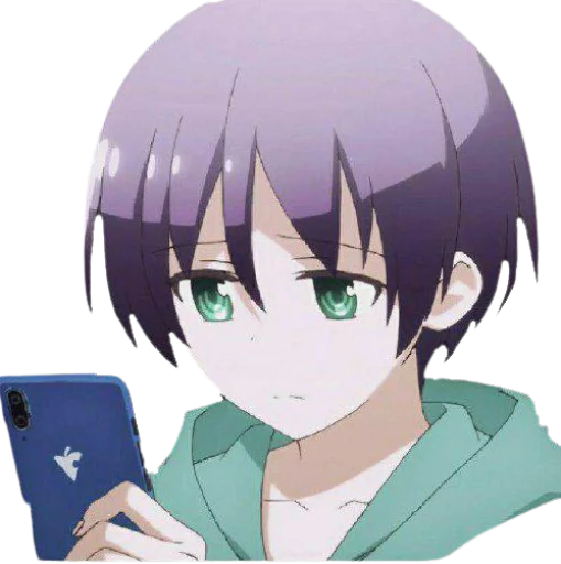 😔 Стикер «Tonikaku kawaii» для Telegram