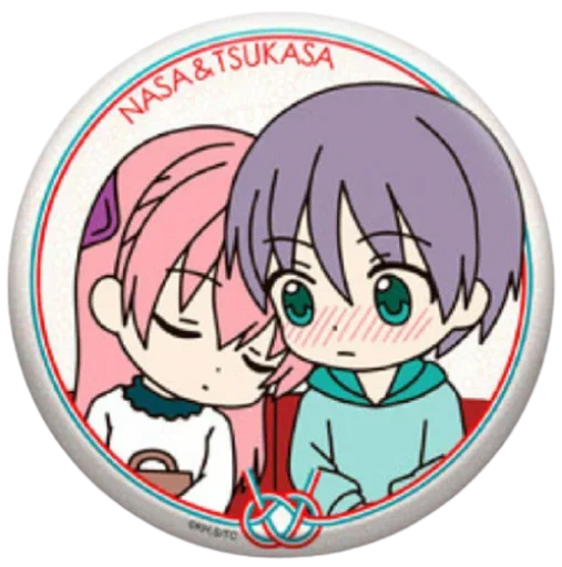 Стикерпак Tonikaku kawaii для Telegram