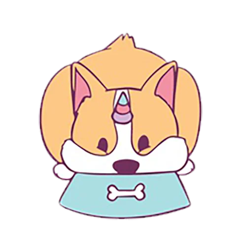 😋 Стикер «Kawaii pets» для Telegram