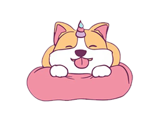 😴 Стикер «Kawaii pets» для Telegram
