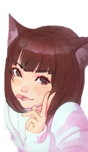😊 Стикер «Kawaii» для Telegram