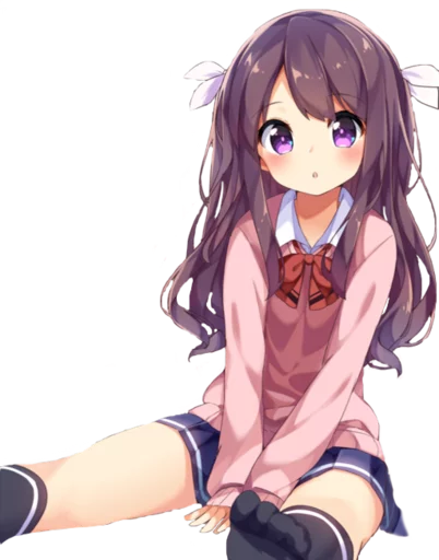 👀 Стикер «Kawaii» для Telegram