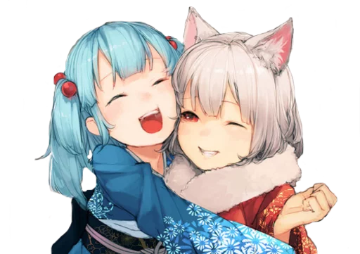 🤗 Стикер «Kawaii» для Telegram