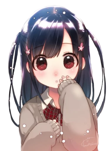 👀 Стикер «Kawaii» для Telegram