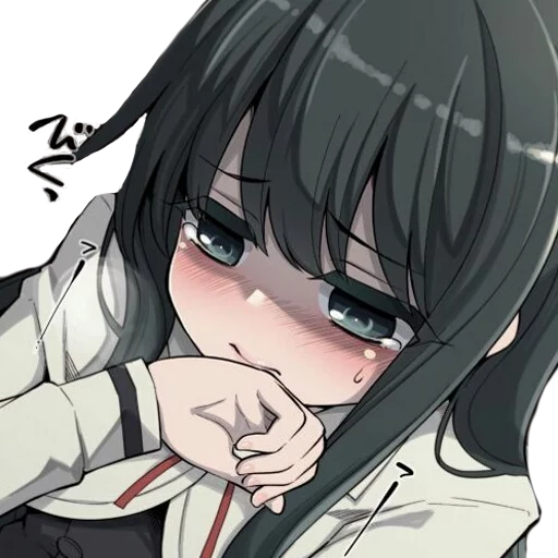 😔 Стикер «Kawaii» для Telegram
