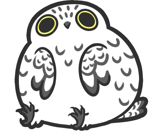 🐦 Стикер «Kawaii animals» для Telegram