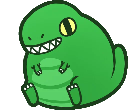 🐊 Стикер «Kawaii animals» для Telegram