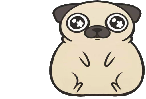 🐕 Стикер «Kawaii animals» для Telegram