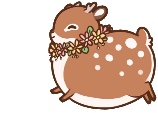🐫 Стикер «Kawaii animals» для Telegram