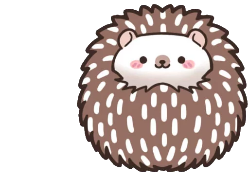 🐀 Стикер «Kawaii animals» для Telegram