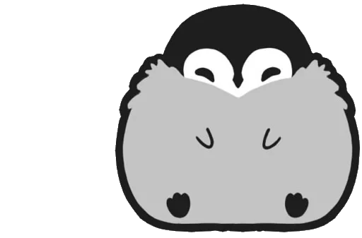 🐧 Стикер «Kawaii animals» для Telegram